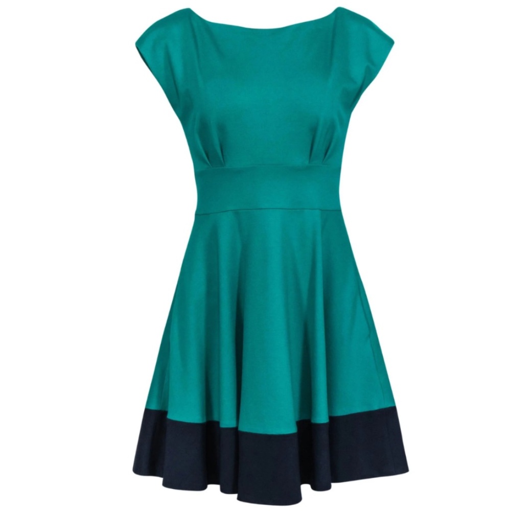 Kate Spade Colorblock Ponte Fiorella Dress XL